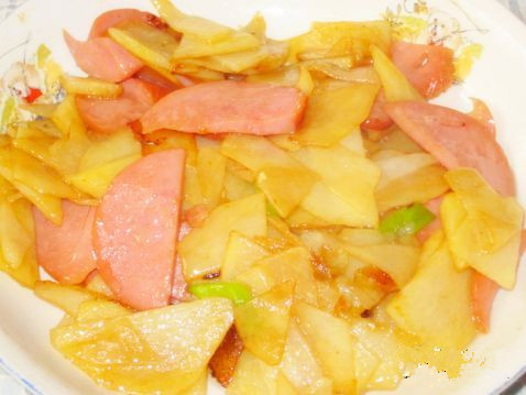 土豆香肠盖饭