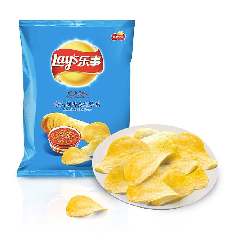 乐事薯片红烩味70g
