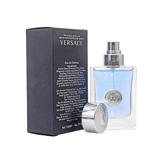 意大利范思哲pour homme经典同名男士淡香水50ml/瓶versace 【有间