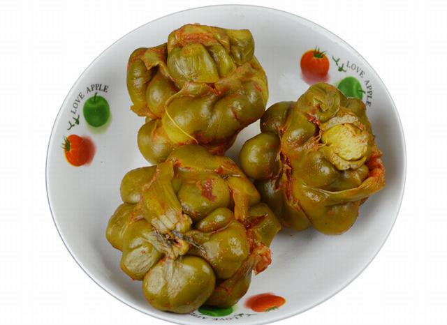 腌榨菜头500克