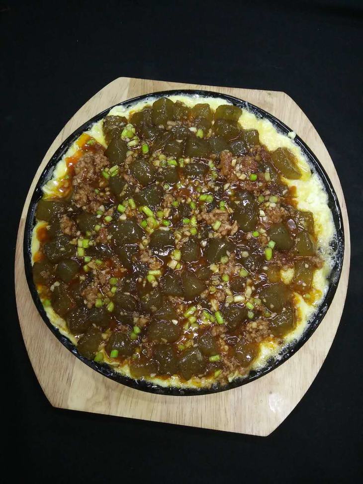铁板香煎凉粉