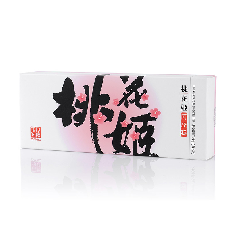 【官方旗舰店】桃花姬阿胶糕75g*2盒 真颜阿胶糕180g