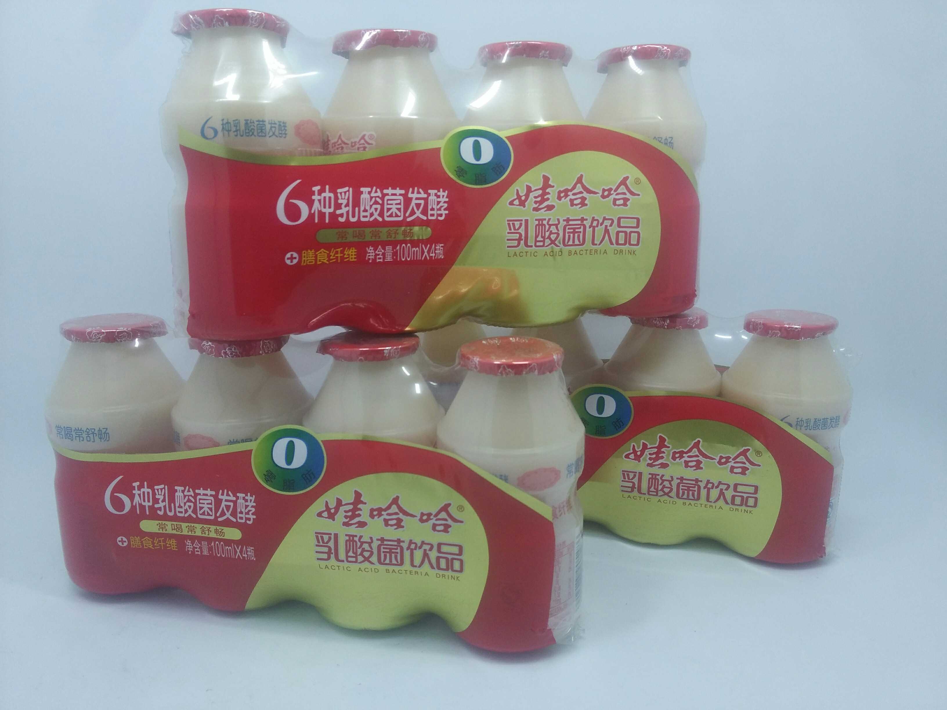 娃哈哈乳酸菌 100ml*4瓶