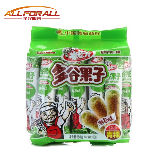 米老头多谷果子海苔味160g