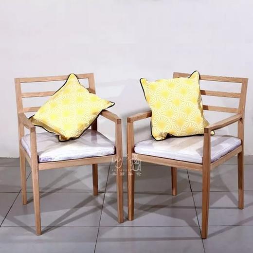 水曲柳餐椅 休闲椅 商品图1