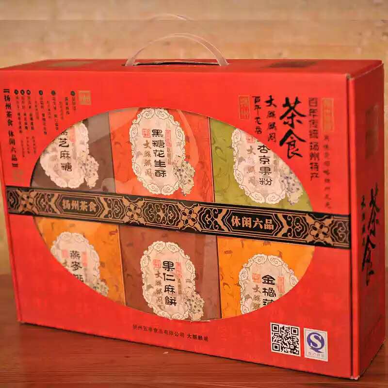 扬州特产大麒麟阁传统糕点点心小吃特产纯手糕点茶食礼盒