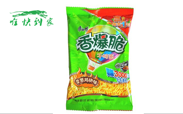 香爆脆吮指香葱鸡味 30g/袋 干脆面 方便面