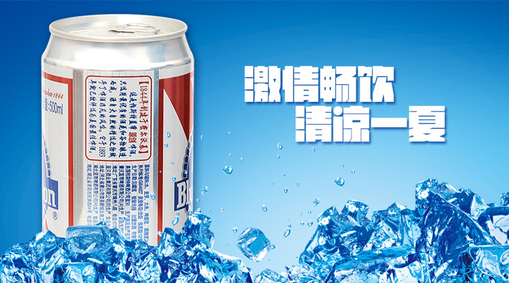 蓝带啤酒500ml *24听