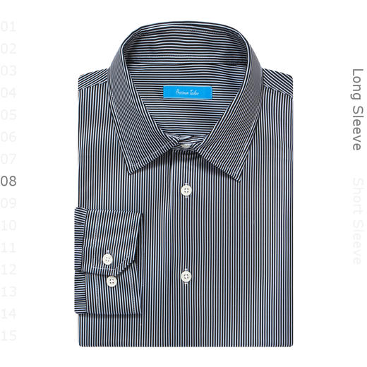 好动衬衫[黑白条纹] 商品图0