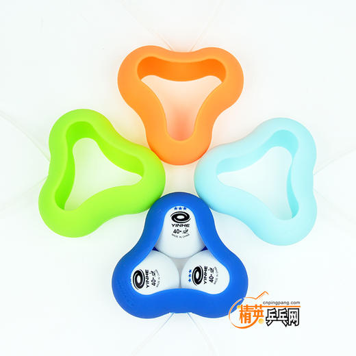 银河乒乓球盒橡胶球盒携带方便时尚精美可装三颗球 商品图9