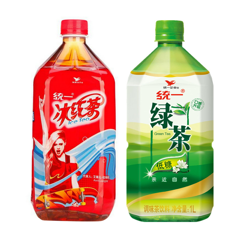 统一冰红茶饮料1l*8瓶/箱