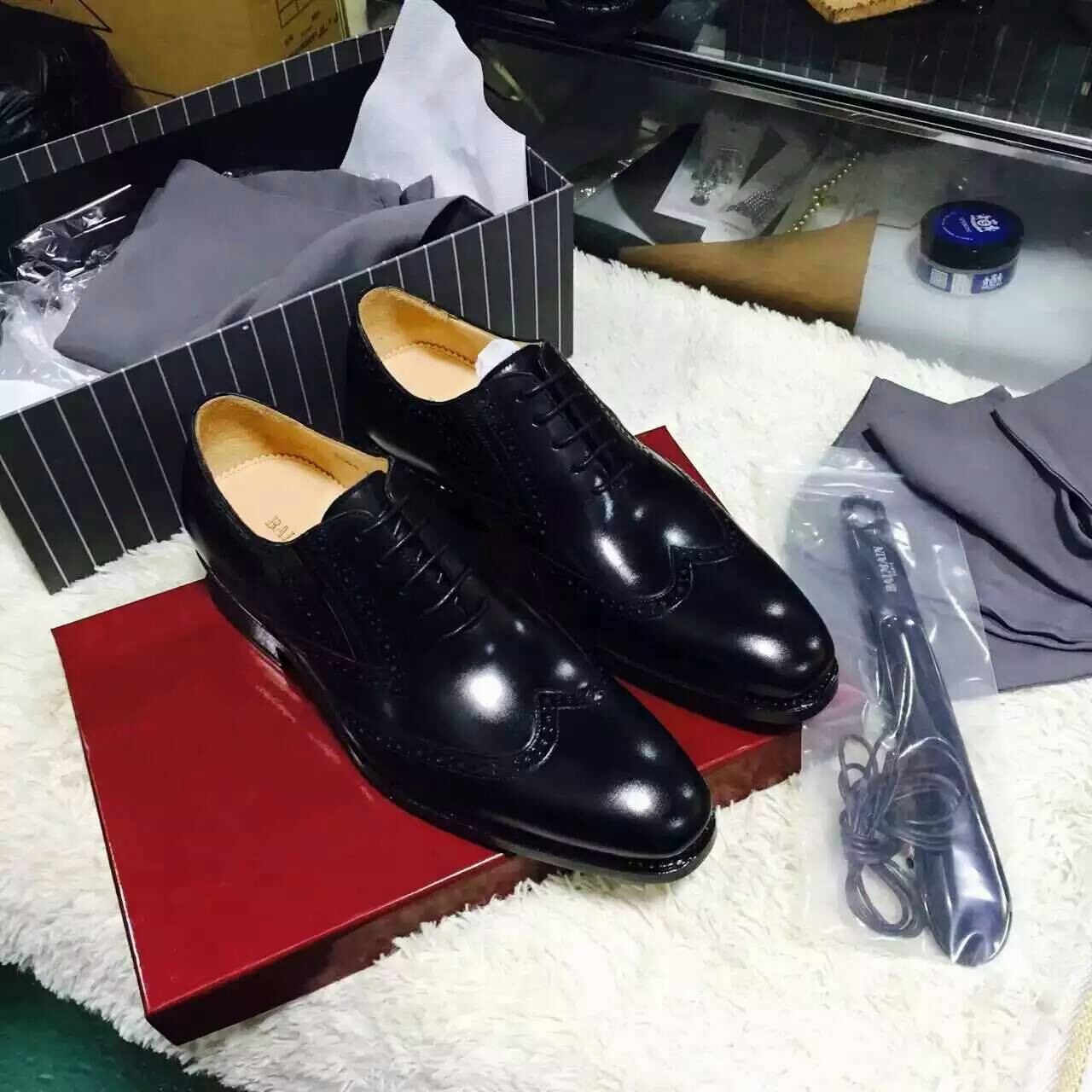 正品巴尔曼正品男鞋 真皮底39/40/41/42欧码,固特异工艺,仅四对.