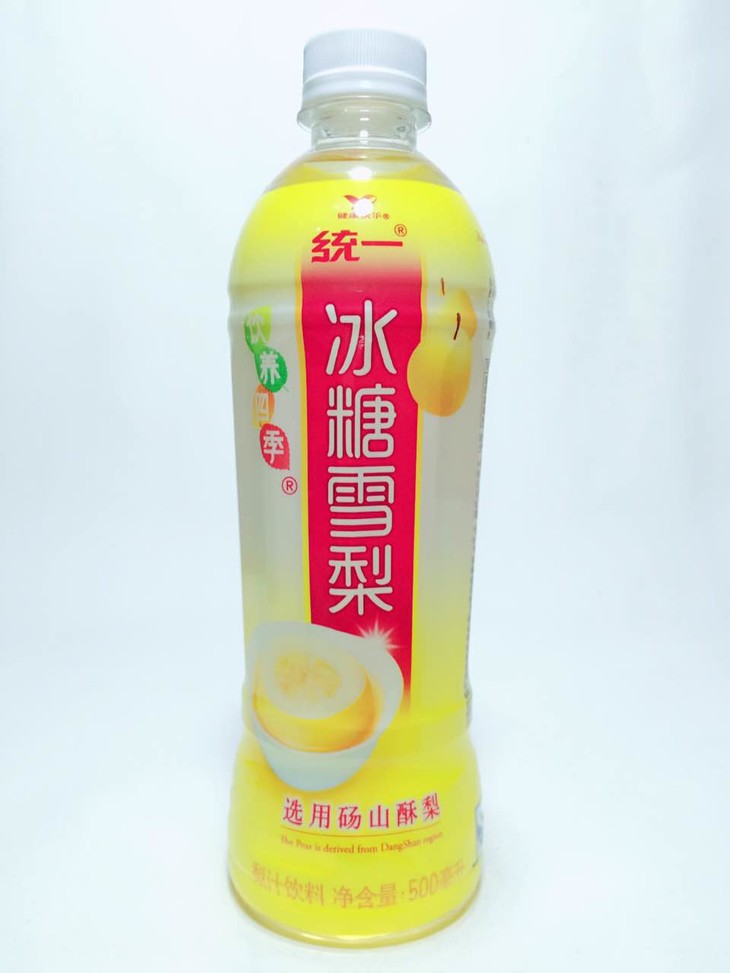 统一冰糖雪梨饮料500ml