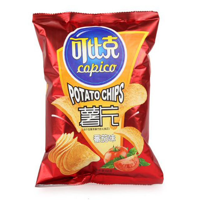 可比克薯片番茄味 60g/袋