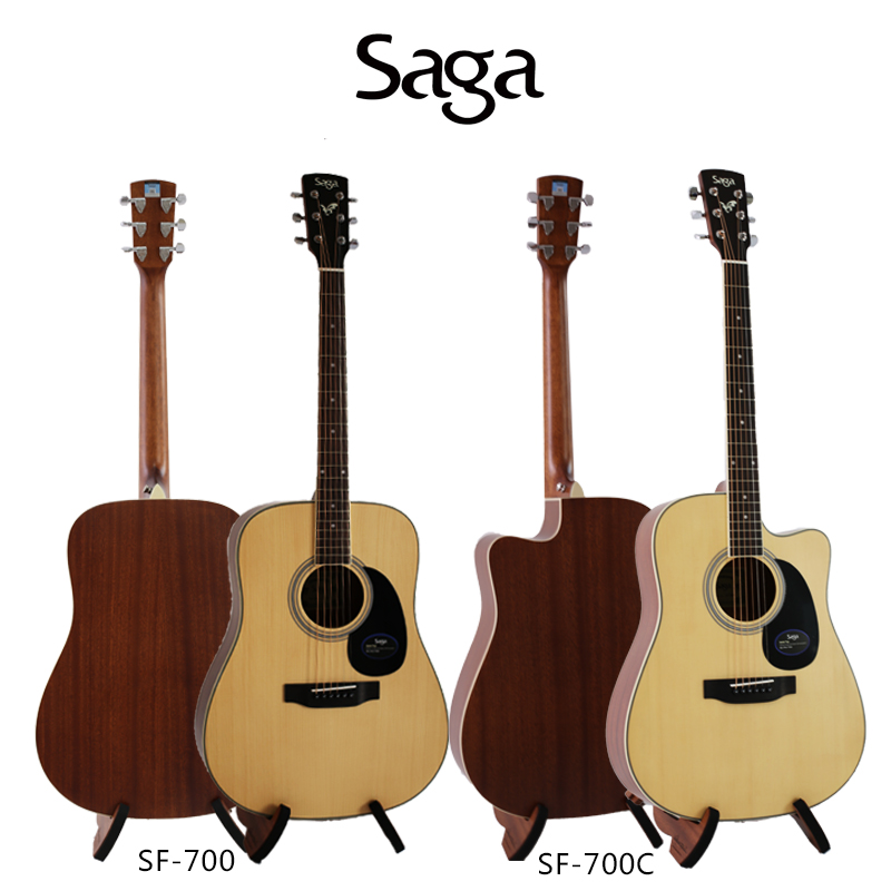 单板民谣吉他--萨伽saga(d10,sf700),满足你一切挑剔的眼光