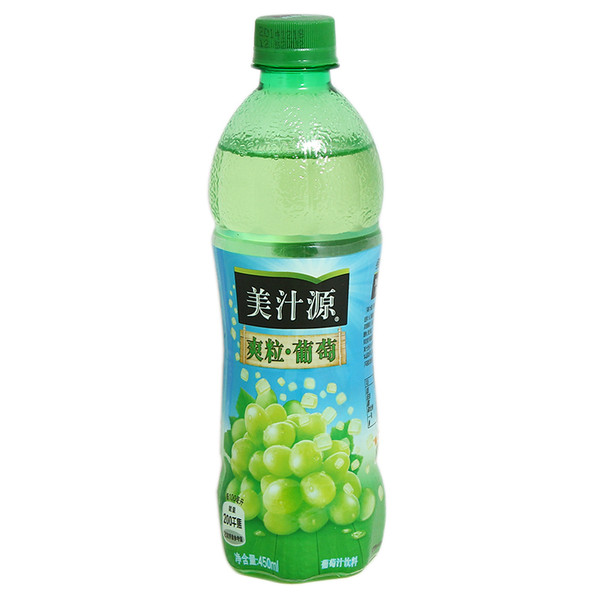 美汁源饮料450ml(葡萄味))