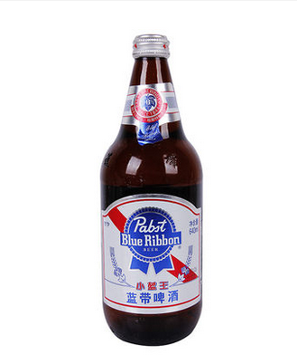 blue ribbon蓝带小蓝王啤酒640ml/瓶