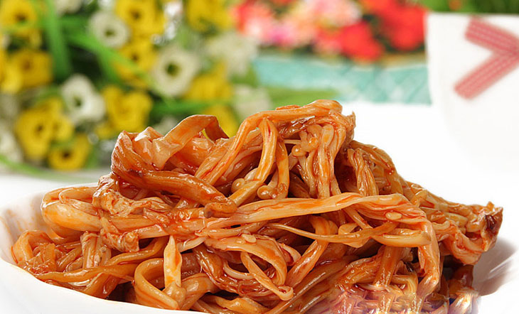 麻辣金针菇/份