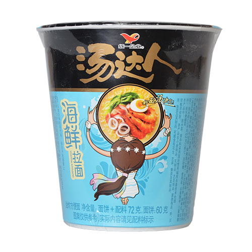 统一汤达人海鲜面72g(胖子店)