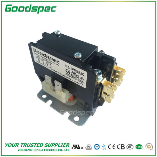 HLC-1XW00AAC(1.5P/20A/380-400VAC)空调接触器 商品图0