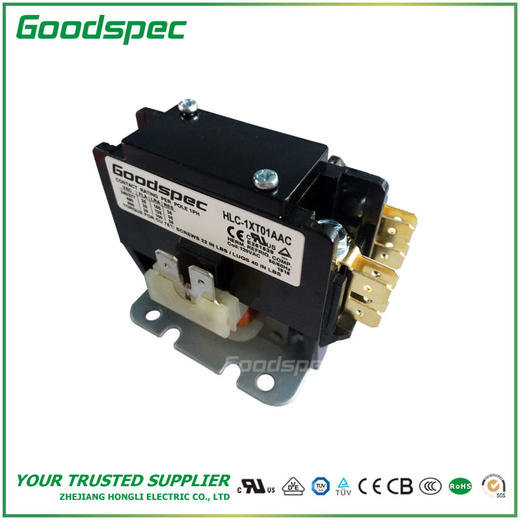 HLC-1XT01AAC(1.5P/25A/120VAC)空调接触器 商品图0