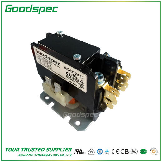HLC-1XT02AAC(1.5P/30A/120VAC)空调接触器 商品图0