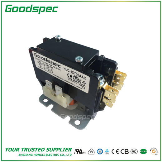 HLC-1XT00AAC(1.5P/20A/120VAC)空调接触器 商品图0