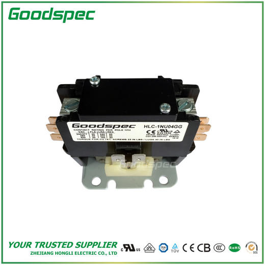 HLC-1NU04GG(1P/40A/208-240VAC)空调接触器 商品图2