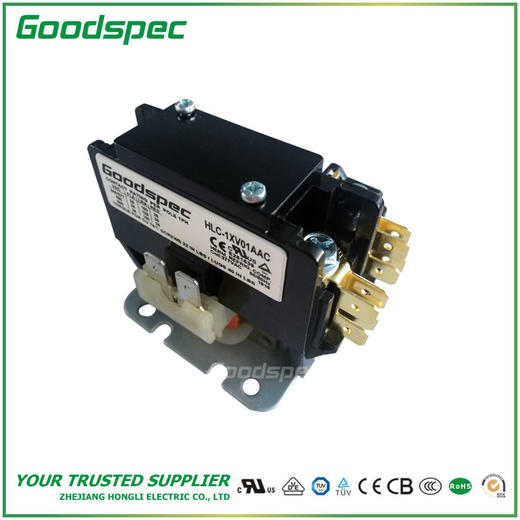 HLC-1XV01AAC(1.5P/25A/277VAC)空调接触器 商品图0