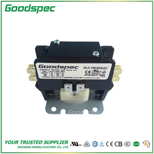 HLC-1NU02AAC(1P/30A/208-240VAC)空调接触器 商品图1