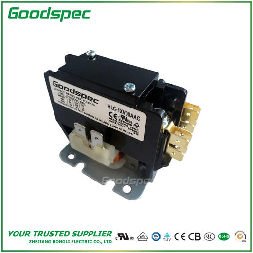 HLC-1XV00AAC(1.5P/20A/277VAC)空调接触器 商品图0