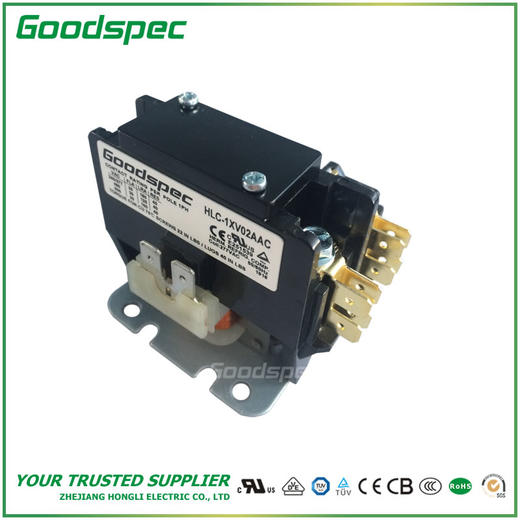 HLC-1XV02AAC(1.5P/30A/277VAC)空调接触器 商品图0