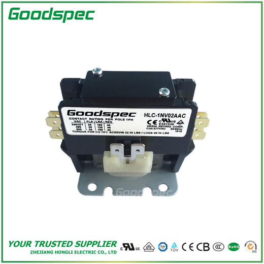 HLC-1NV02AAC(1P/30A/277VAC)空调接触器 商品图1