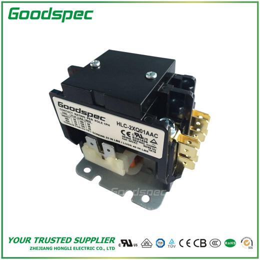 HLC-2XQ01AAC(2P/25A/24VAC)空调接触器 商品图0