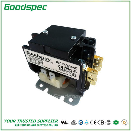 HLC-2XQ02AAC(2P/30A/24VAC)空调接触器 商品图0