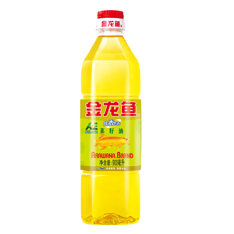 金龙鱼 ae纯香营养菜籽油900ml