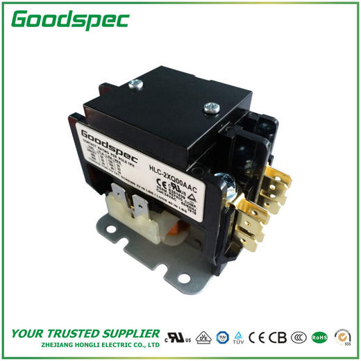 HLC-2XQ00AAC(2P/20A/24VAC)空调接触器 商品图0