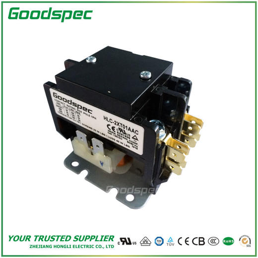 HLC-2XT01AAC(2P/25A/120VAC)空调接触器 商品图0
