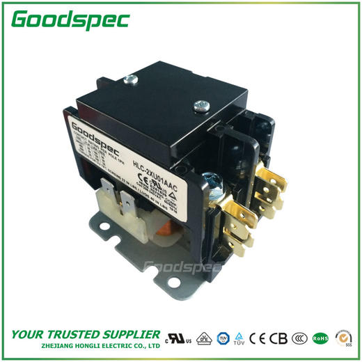 HLC-2XU01AAC(2P/25A/208-240VAC)空调接触器 商品图0