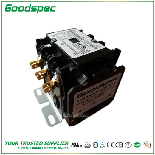 HLC-3XU01BBC1RB(3P/25A/208-240VAC)空调接触器 商品图4