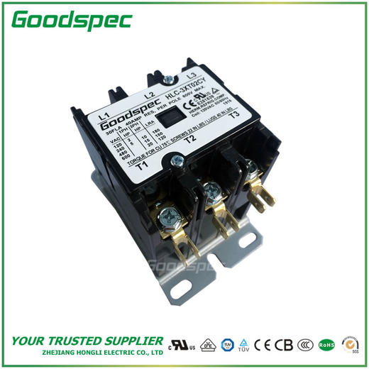 HLC-3XT02CY(3P/30A/120VAC)空调接触器 商品图0