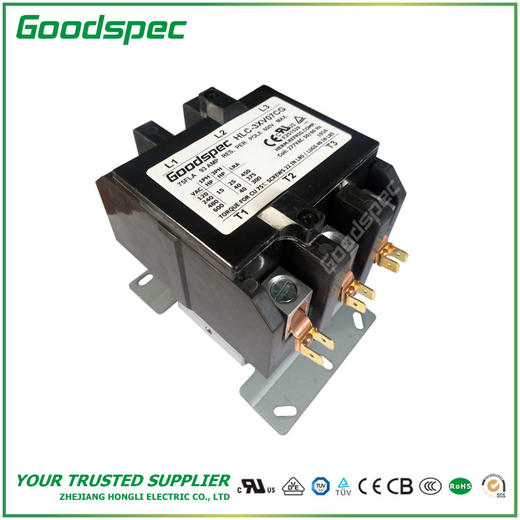 HLC-3XV07CG(3P/75A/277VAC)空调接触器 商品图0