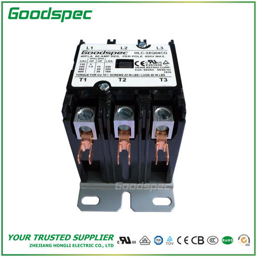 HLC-3XQ04CG(3P/40A/24VAC)空调接触器 商品图3