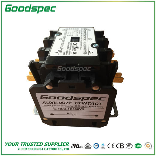 HLC-3XU00CY1RB(3P/205A/208-240VAC)空调接触器 商品图5