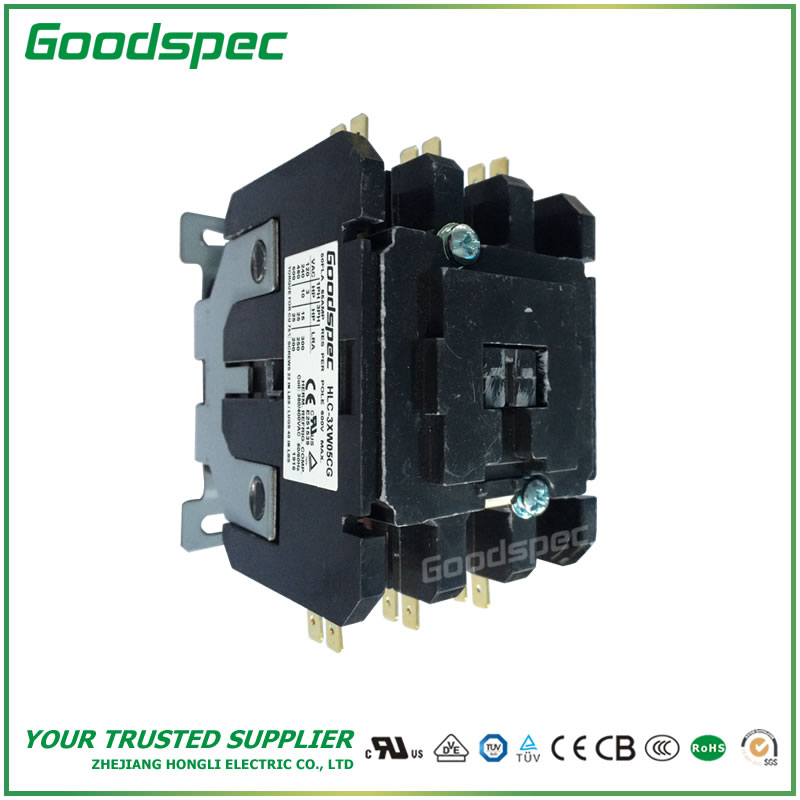 HLC-3XW05CG(3P/50A/380-400VAC)空调接触器