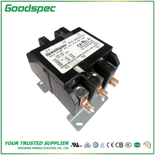 HLC-3XT07CG(3P/75A/120VAC)空调接触器 商品图0