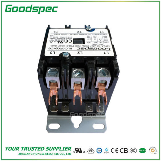 HLC-3XQ04CG(3P/40A/24VAC)空调接触器 商品图2