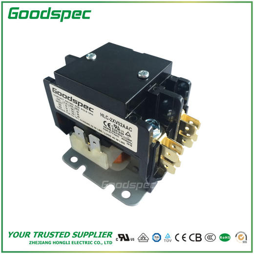 HLC-2XV02AAC(2P/30A/277VAC)空调接触器 商品图0