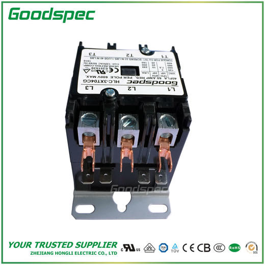 HLC-3XT04CG(3P/40A/120VAC)空调接触器 商品图2