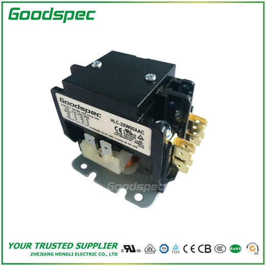 HLC-2XW00AAC(2P/20A/380-400VAC)空调接触器 商品图0